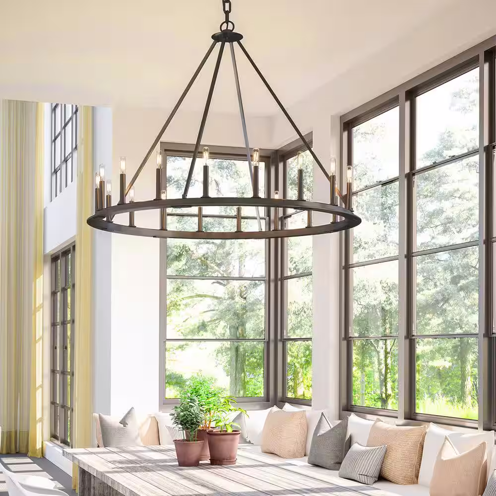 LUXRITE 60-Watt Equivalent T6 T6.5 Dimmable Edison LED Light Bulbs UL Listed 2700K Warm White (6-Pack)