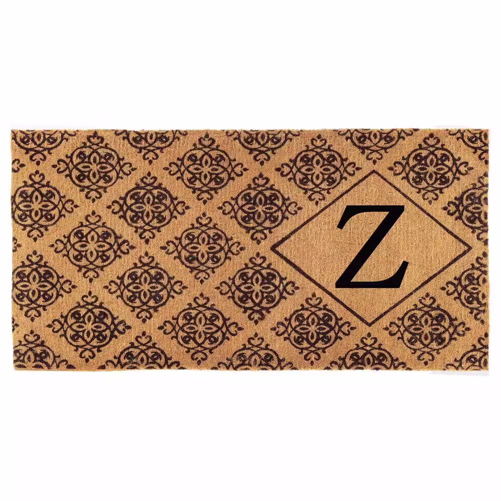 Calloway Mills Regency 36 in. x 72 in. Monogram Z Door Mat