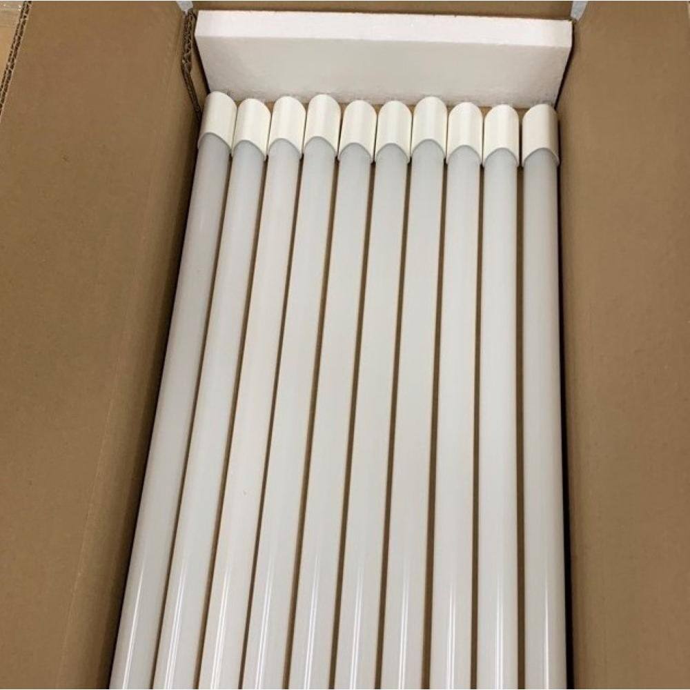 toggled 16-Watt 48 in. Linear Daylight Deluxe T8 Dimmable LED Tube Light Bulb 6500K (30-Pack)