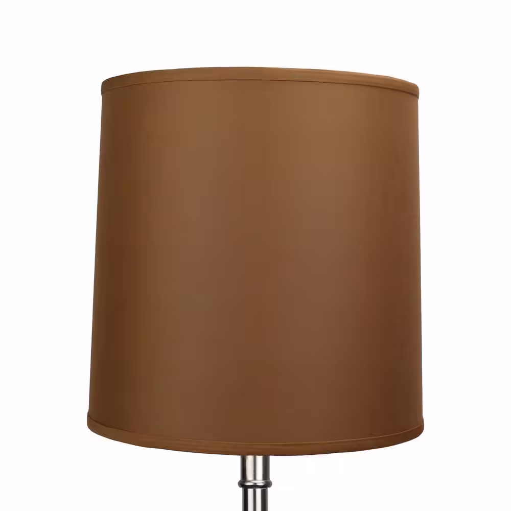 FenchelShades.com Fenchel Shades 14 in. Top Diameter x 15 in. Bottom Diameter x 15 in. Slant, Empire Lamp Shade - Linen Earth