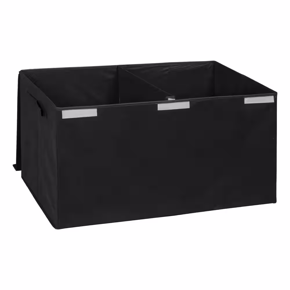 NICHE 16 in. H x 30 in. W x 15 in. D Black Fabric Cube Storage Bin