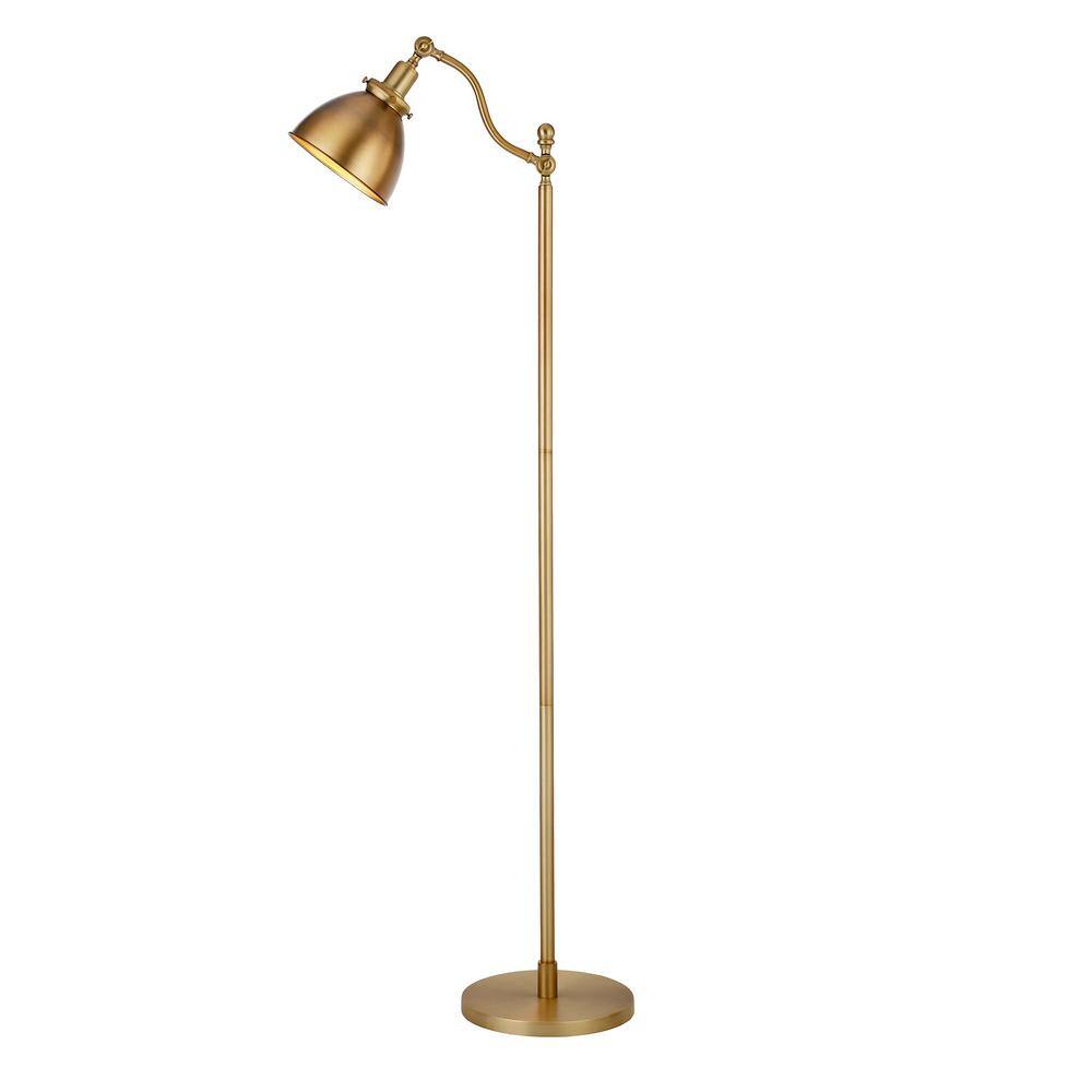 Meyer&Cross Beverly 65 in. Brass Floor Lamp