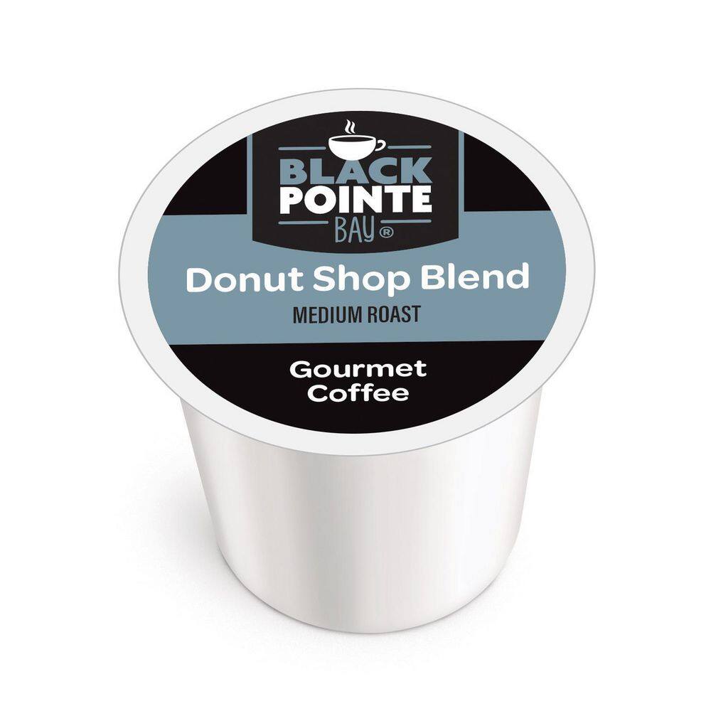 None Coffee Donut Shop Blend Medium Roast 80 Count Single Serve Coffee Pods for Keurig K-Cup Brewers