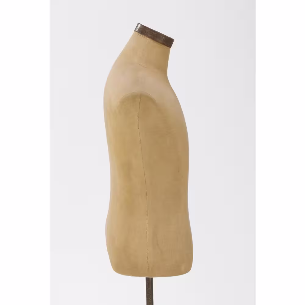 None Antiqued Male Fiberglass Mannequin