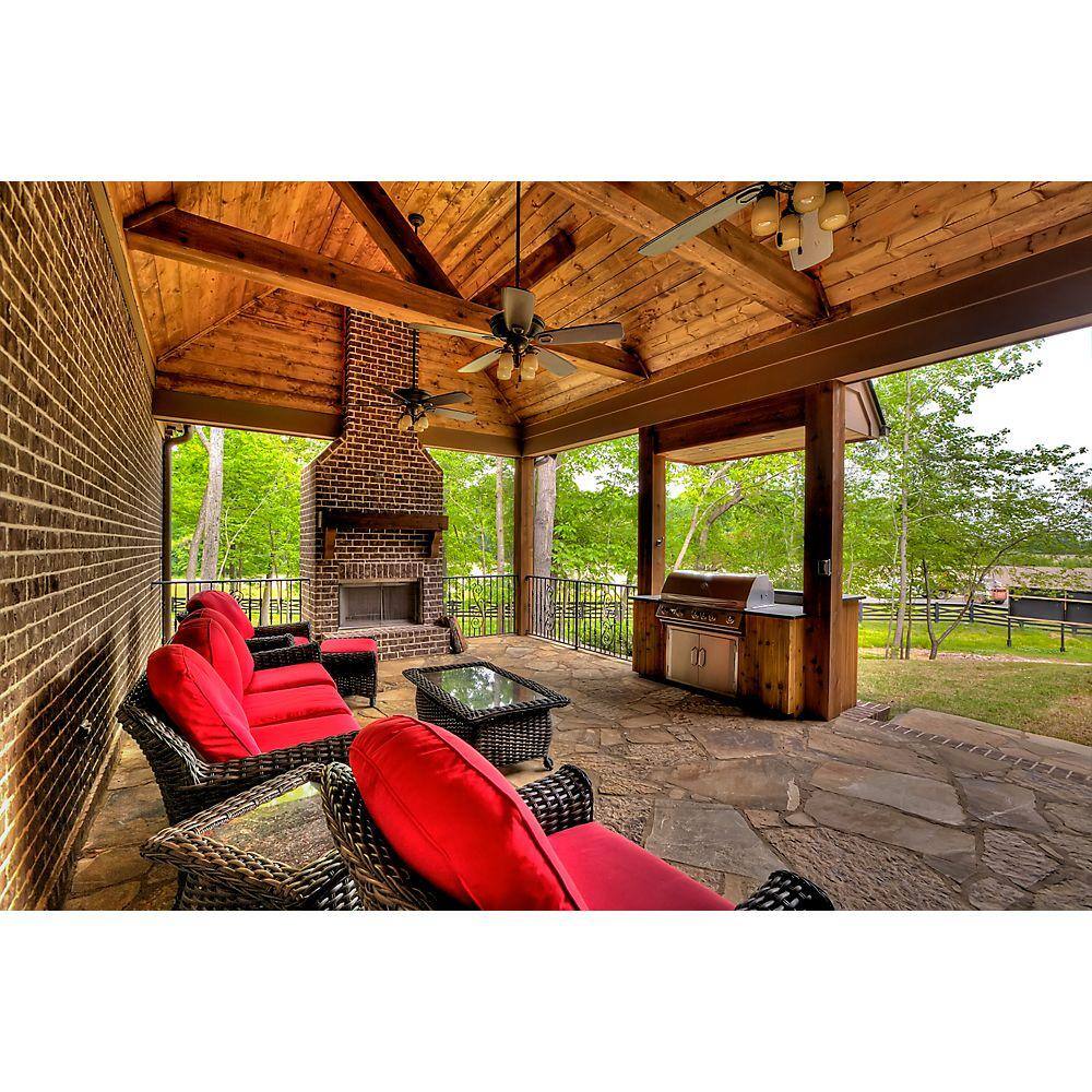 Casablanca Heritage 60 in. Indoor/Outdoor Aged Bronze Ceiling Fan