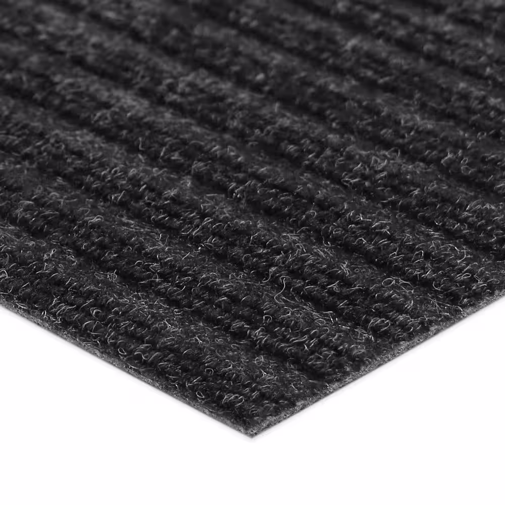 TrafficMaster Charcoal 2 ft. 2 in. x Your Choice Length Stair Runner