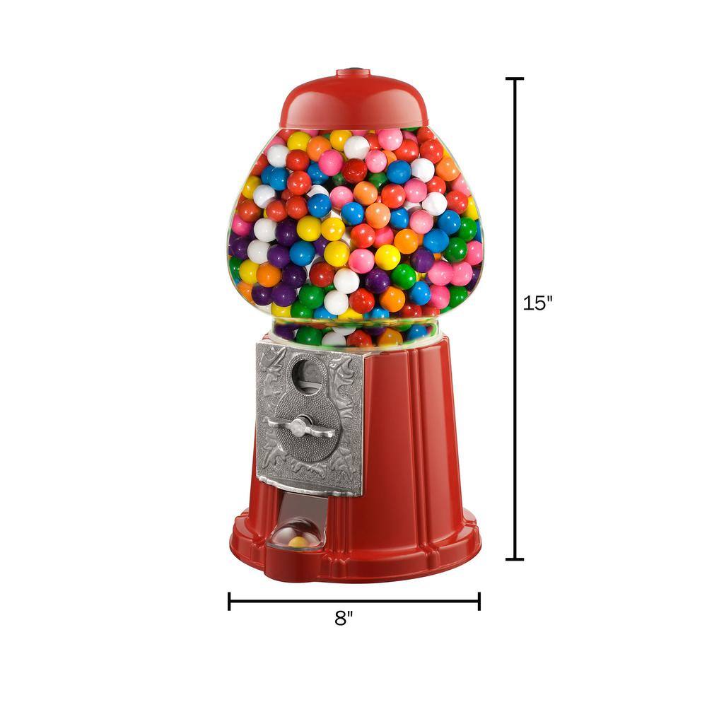 GREAT NORTHERN 15 in. Old Fashioned Vintage Candy Gumball Machine Bank