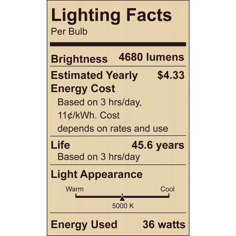 Orein 150-Watt Equivalent ED28 HID LED Light Bulb E26 Daylight (1-Bulb)