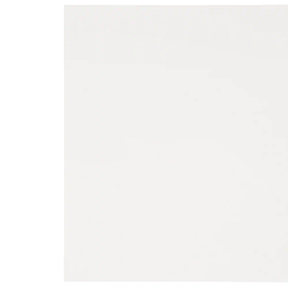 None White Melamine Wood Shelf 15.75 in. D x 97 in. L