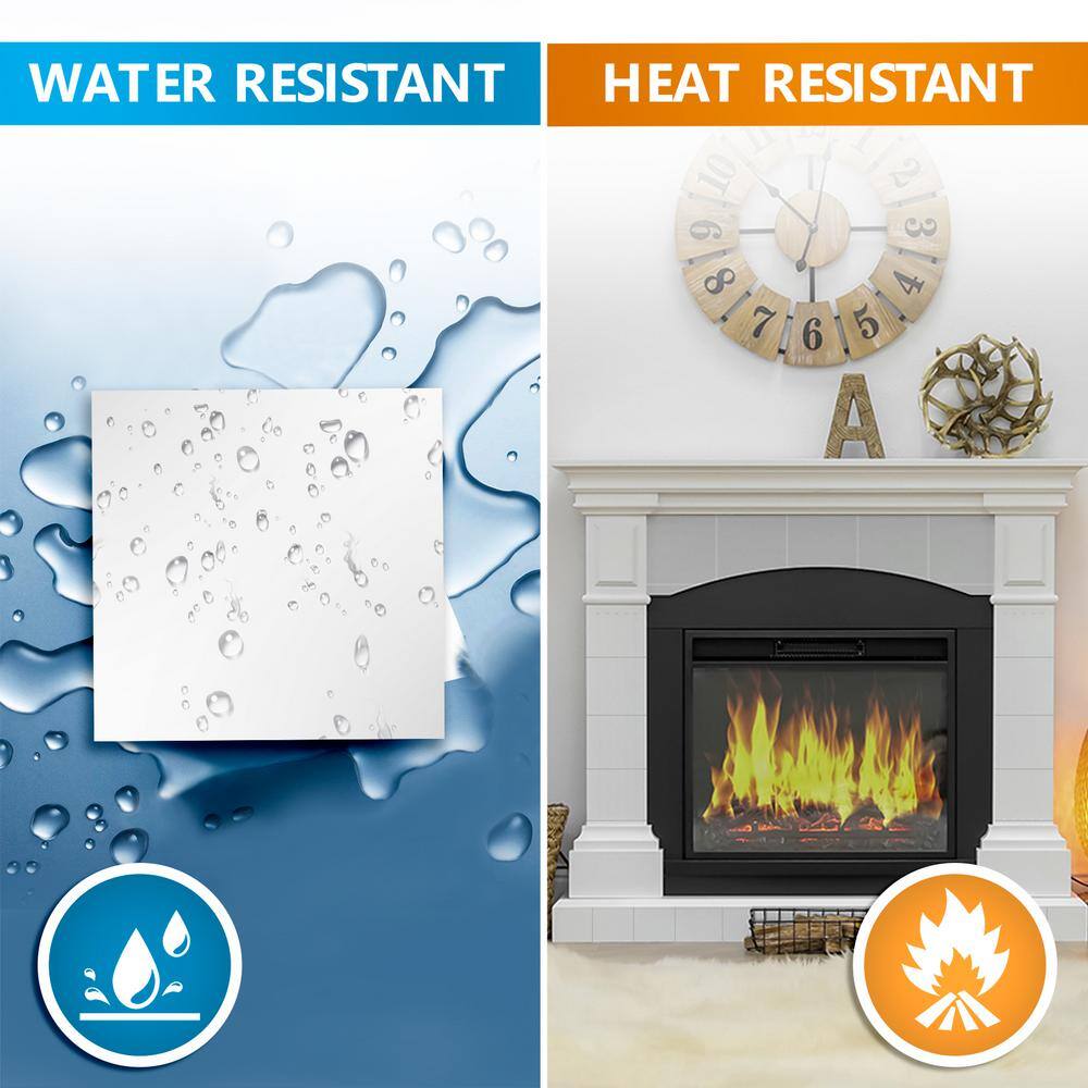 None White PW00 4 in. x 4 in. Vinyl Peel and Stick Tile (24 Tiles, 2.67 sq.ft./Pack)