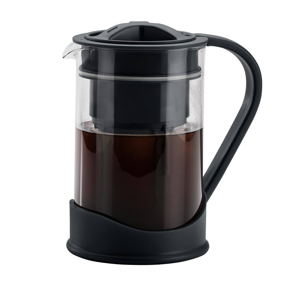 BonJour 50.7oz Coffee Cold Brew Maker, Black