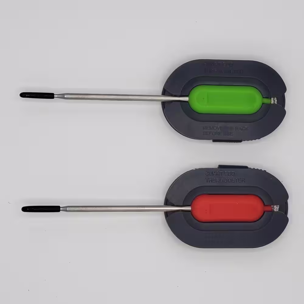 BBQ Dragon 6-Channel Wireless Smartphone Meat Thermometer with 2 Probes Included