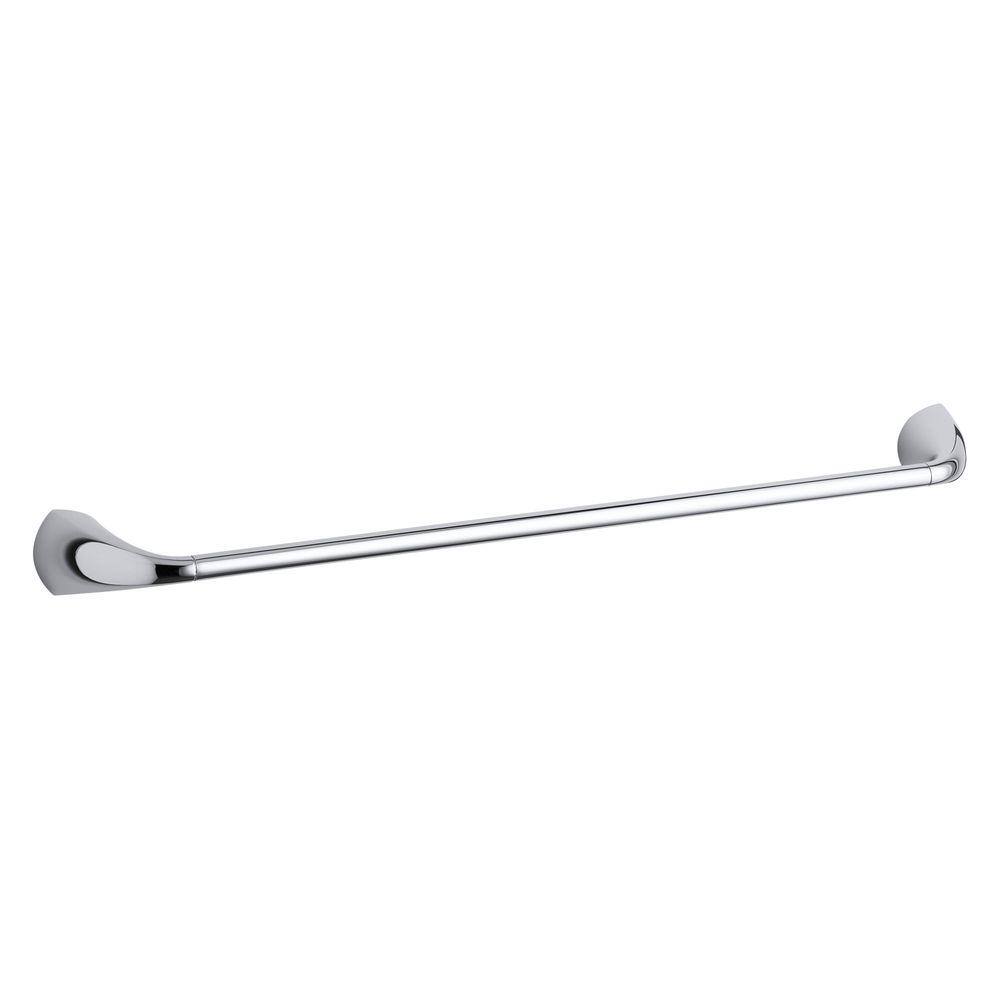 KOHLER Alteo 3-Piece Hardware Bundle with Towel Bar, Towel Ring and Toilet Paper Holder in Polished Chrome