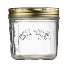 KILNER Canning Glass Wide Mouth Canning Jar 7 oz. - (Set of 12)