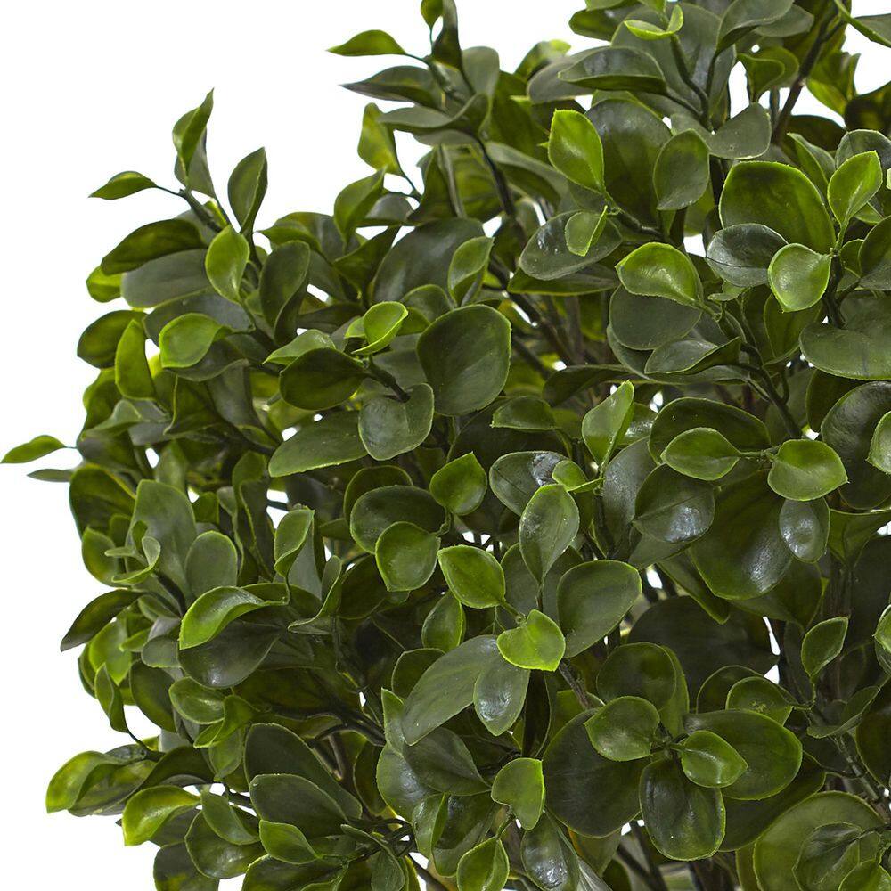 Nearly Natural Indoor/Outdoor 23 in. Artificial Peperomia Plant UV Resistant