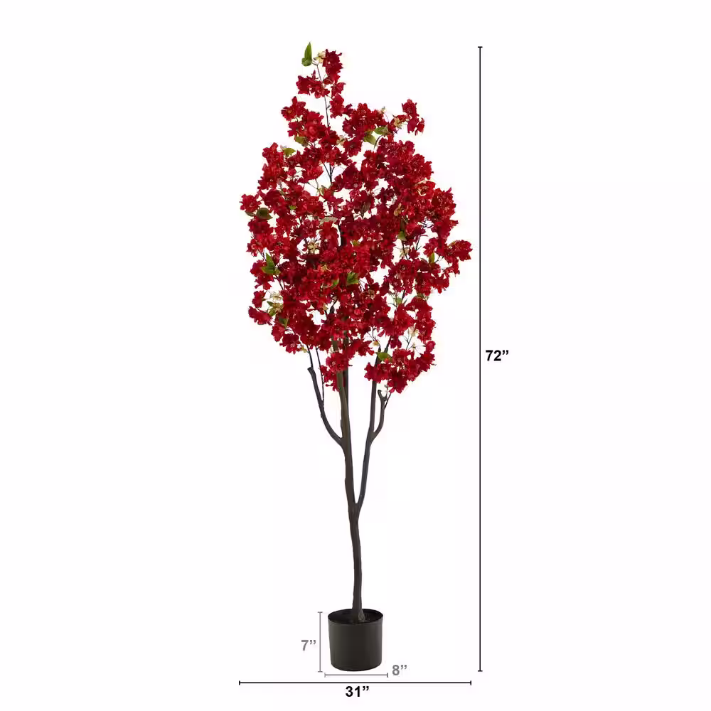 Nearly Natural 6 ft. Artificial Cherry Blossom Tree