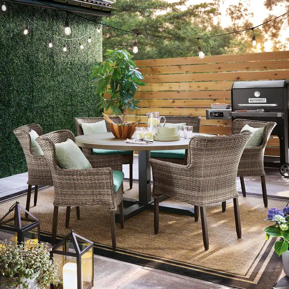 Ejoy 20 in. H x 20 in. W GorgeousHome Artificial Boxwood Hedge Greenery Panels,Milan (12-pc)