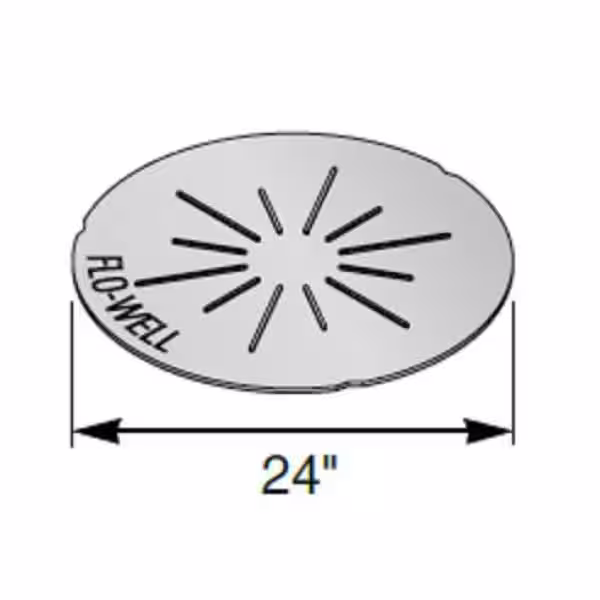 NDS 24 in. Flo Well Bottom Panel