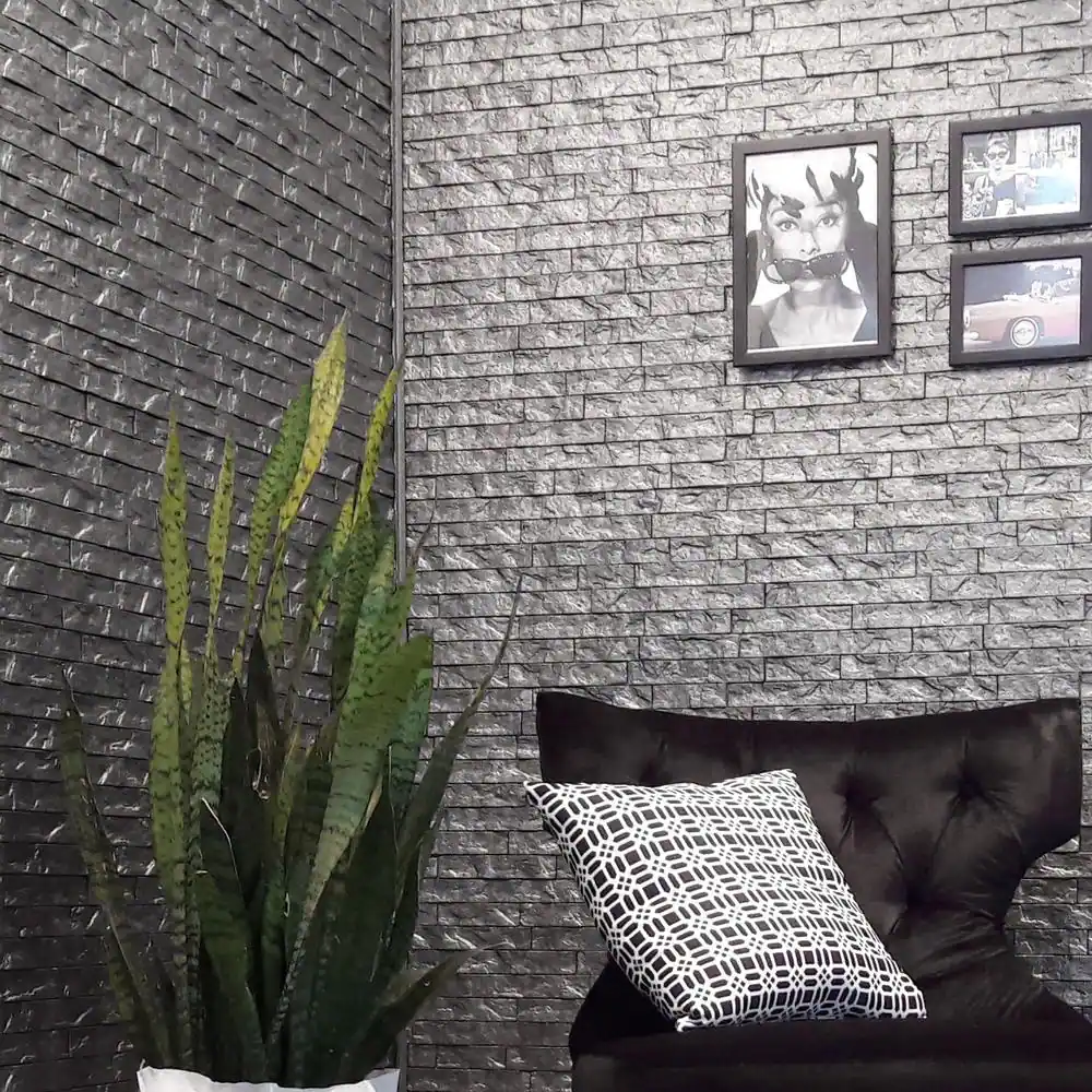 INNOVERA DECOR BY PALRAM 4 ft. Silver Aluminum Corner Profile (2-Pieces)