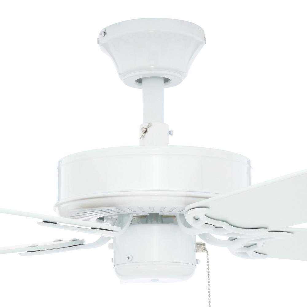Progress Lighting AirPro Builder 42 in. Indoor White Ceiling Fan