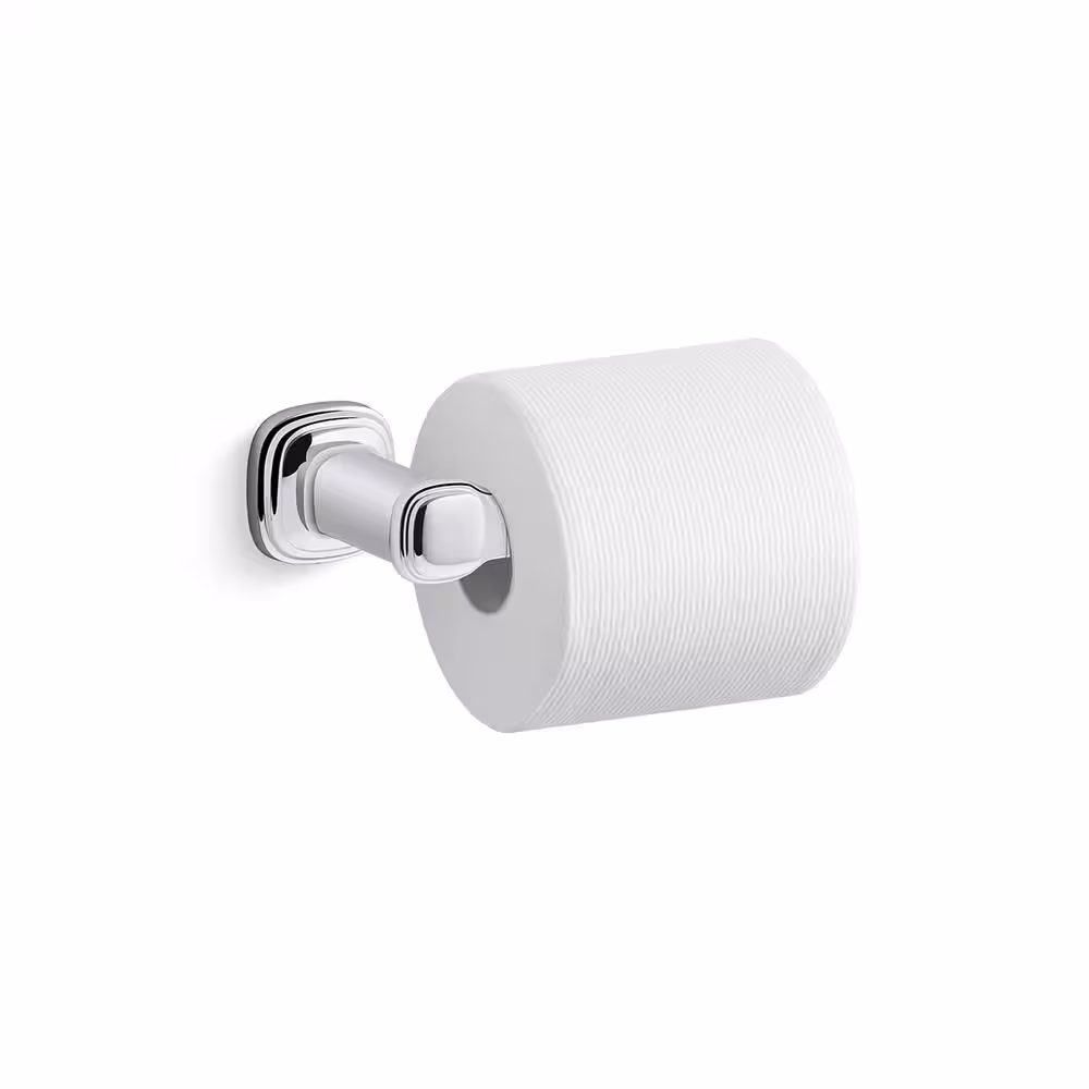 KOHLER Numista Wall-Mount Toilet Paper Holder in Polished Chrome