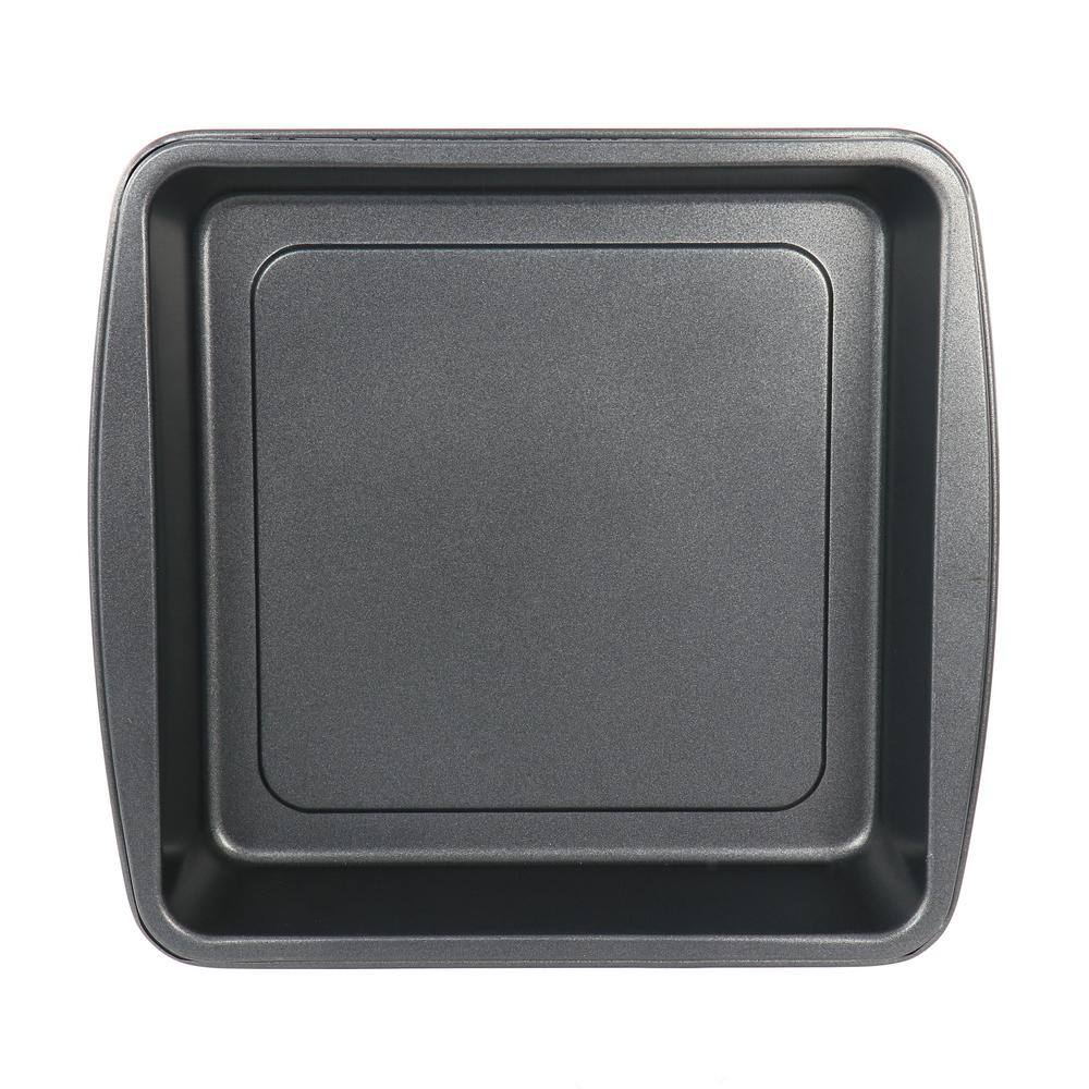 Gibson Simply Essential 9  in. Nonstick Square Aluminum Cake Pan