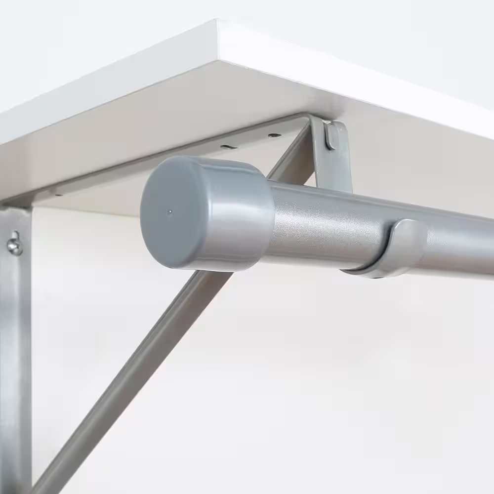 Everbilt 1-1/4 in. Platinum Closet Pole End Caps (2-Pack)