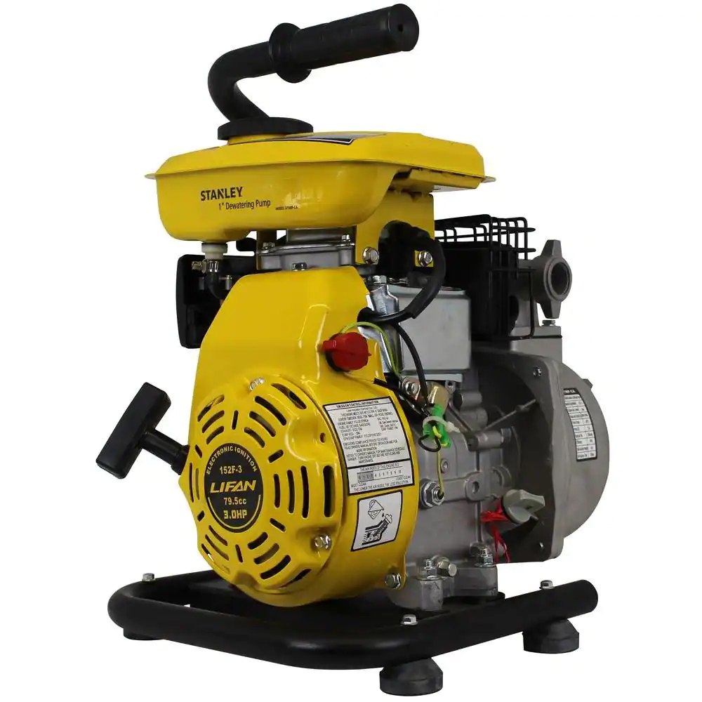 Stanley 3 HP Non-Submersible 1 in. Displacement Water Pump