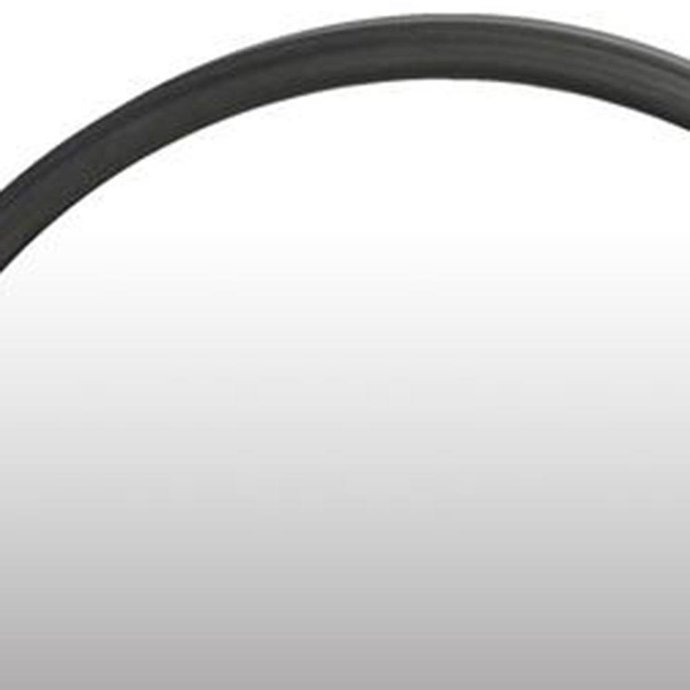 A & B Home 19.5 in. H x 19.5 in. W Classic Small Round Framed Black Antiqued Decorative Mirror