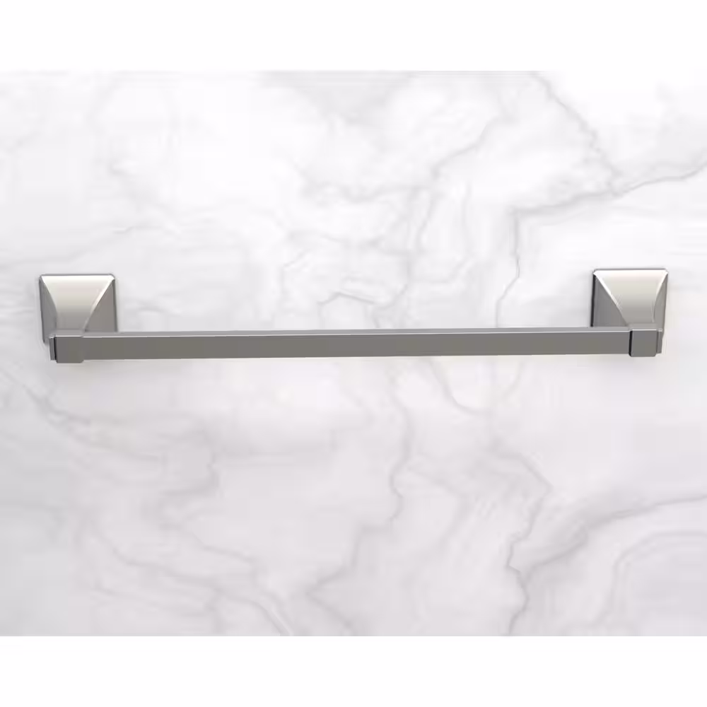 Glacier Bay Winstead 18 in. Towel Bar in Brushed Nickel