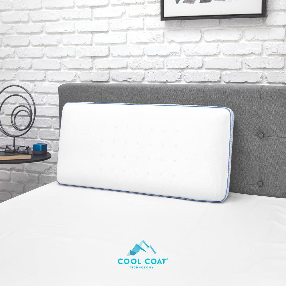 SensorPEDIC Cool Coat Gel Memory Foam Performance Traditional King Pillow