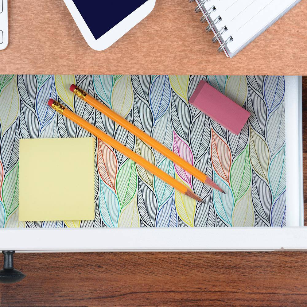 Fablon Colorful Leaves Adhesive Film (Set of 2)