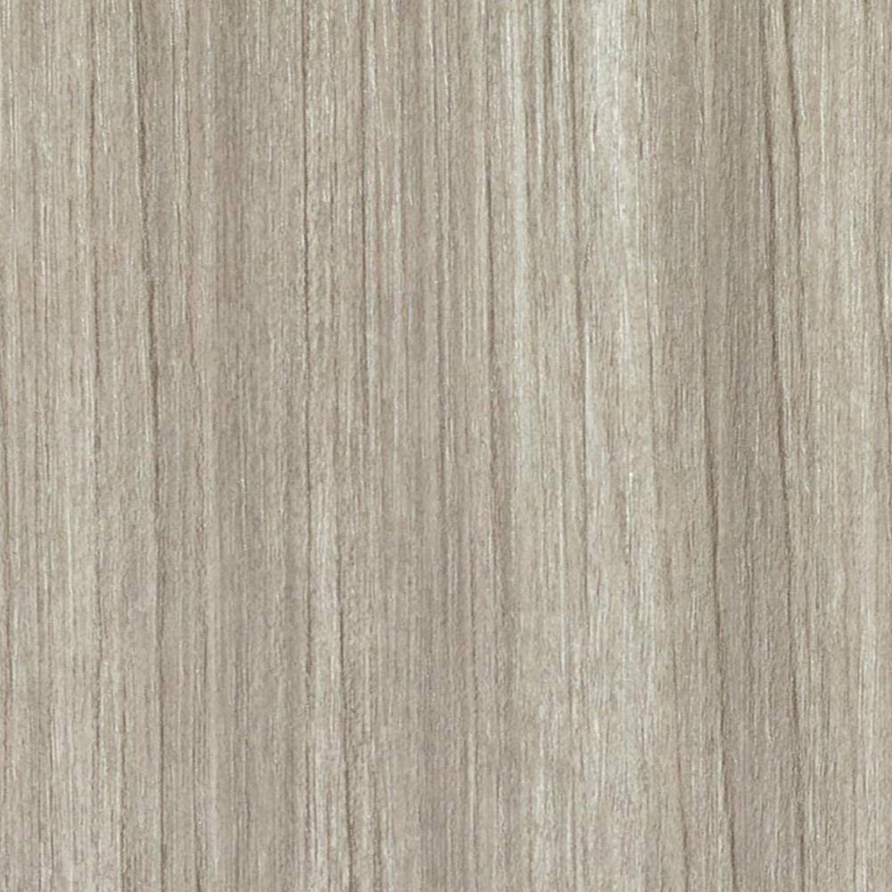 FROM PLAIN TO BEAUTIFUL IN HOURS Faux Wood Peel and Stick PVC Door Skin in Concrete Groovz Wall Applique  4 ft. x 7 ft.