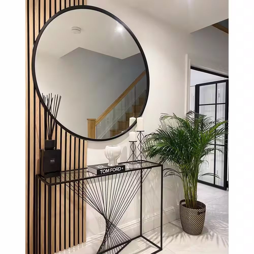 Ejoy 94.5 in. x 4.8 in. x 0.5 in. Acoustic Vinyl Wall Cladding Siding Board in Grey Driftwood Color (Set of 6-Piece)