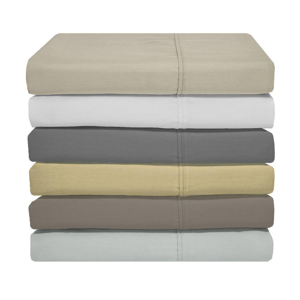 Nouvelle Home Optimum Solid 1200-Thread Count Cotton Blend Sheet Set