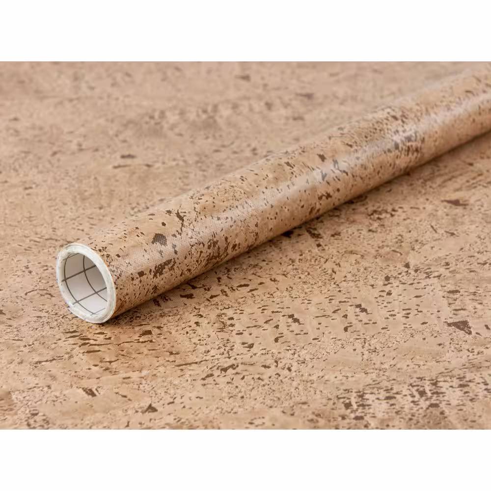 Fablon Brown Cork Adhesive Film (Set of 2)