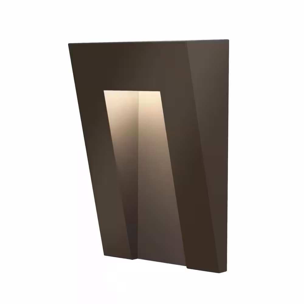 HINKLEY Taper Low-Voltage Bronze Integrated LED Deck Sconce