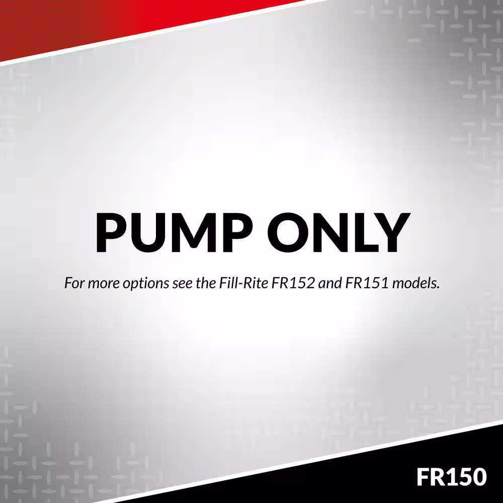 FILL-RITE Piston Fuel Transfer Hand Pump (Pump Only)