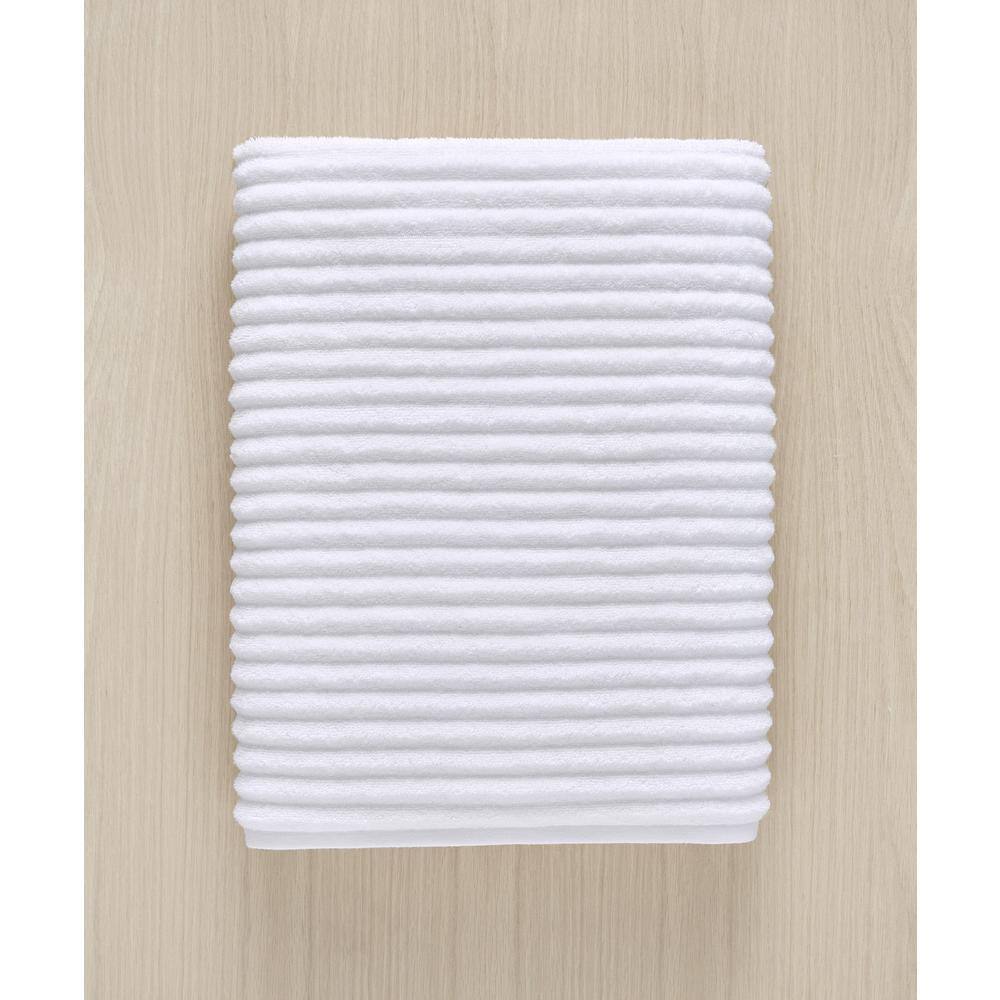 None Blue Loom Mason 100% Cotton 6-Piece Towel Set White