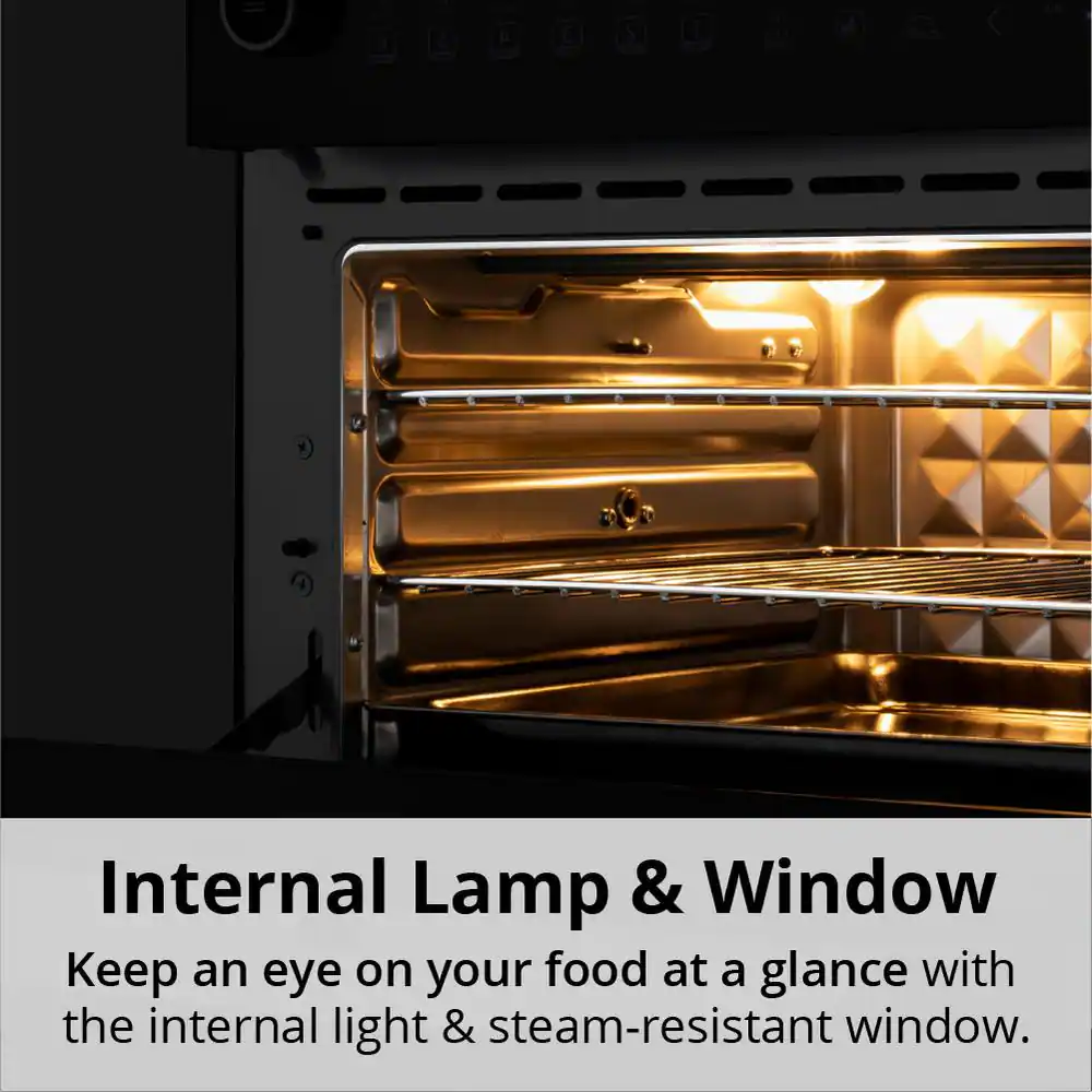 ARIA Ariawave 36 qt. Black Air Fryer Oven