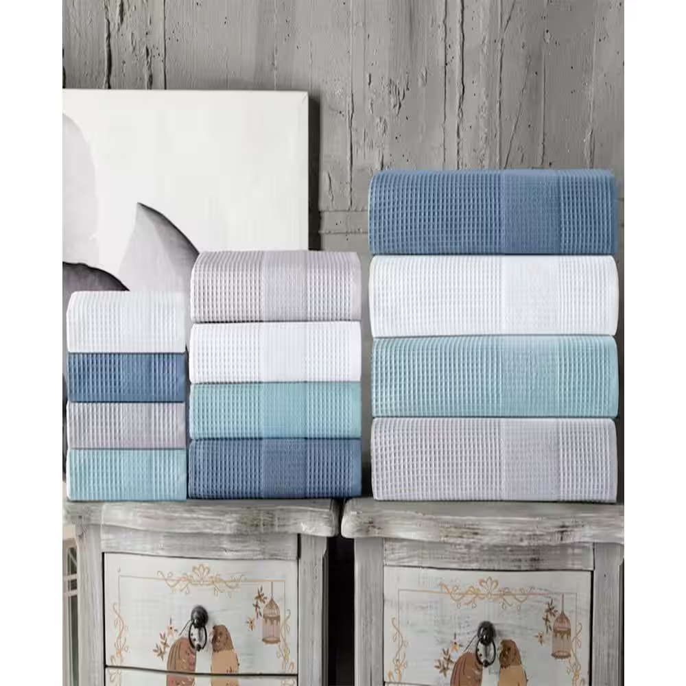 Enchante Home Ria Turkish Cotton 8-Pieces Hand Towels