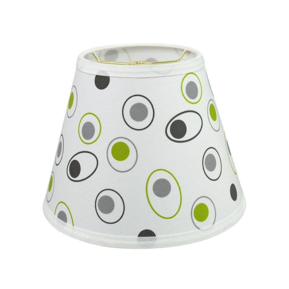 Aspen Creative Corporation 9 in. x 7 in. Off White Hardback Empire Lamp Shade