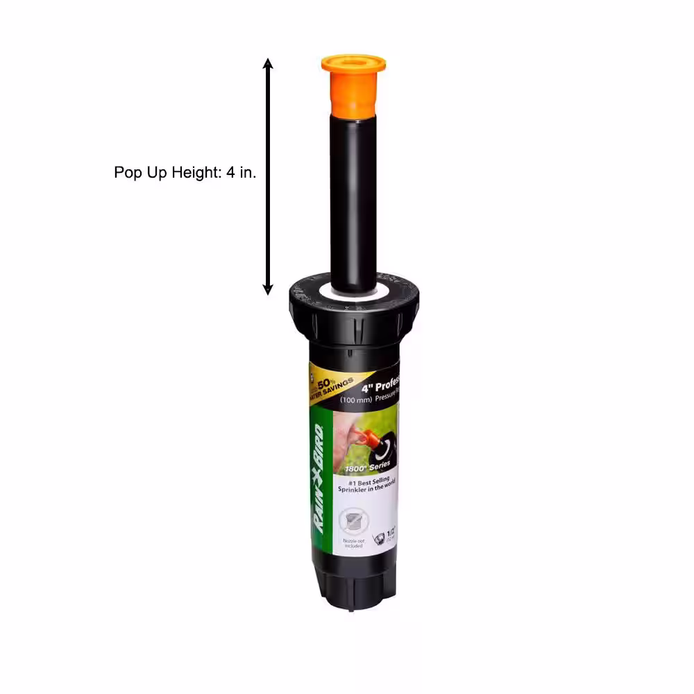 Rain Bird 1804LN Professional Grade 4 in. Pop-Up PRS Spray Head (No Nozzle)