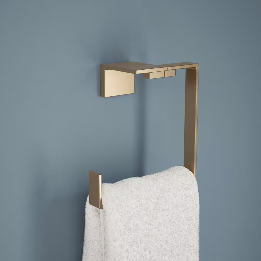 Delta Vero Open Towel Ring in Champagne Bronze