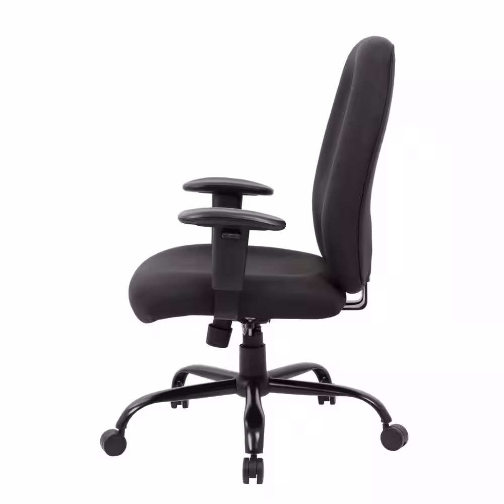 BOSS Office Products Black Heavy Duty Task Chair 400 lb. Capacity