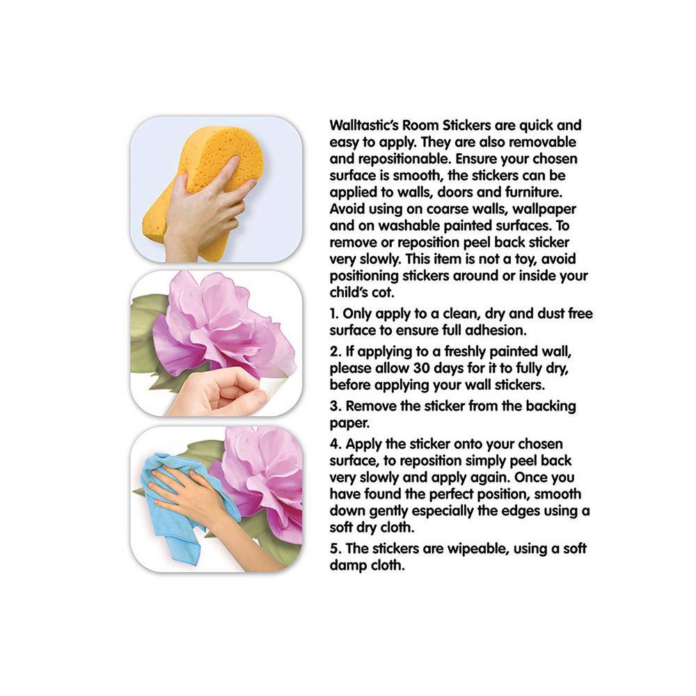 Walltastic Multi Color Magical Unicorn Large Character Sticker Wall Decals