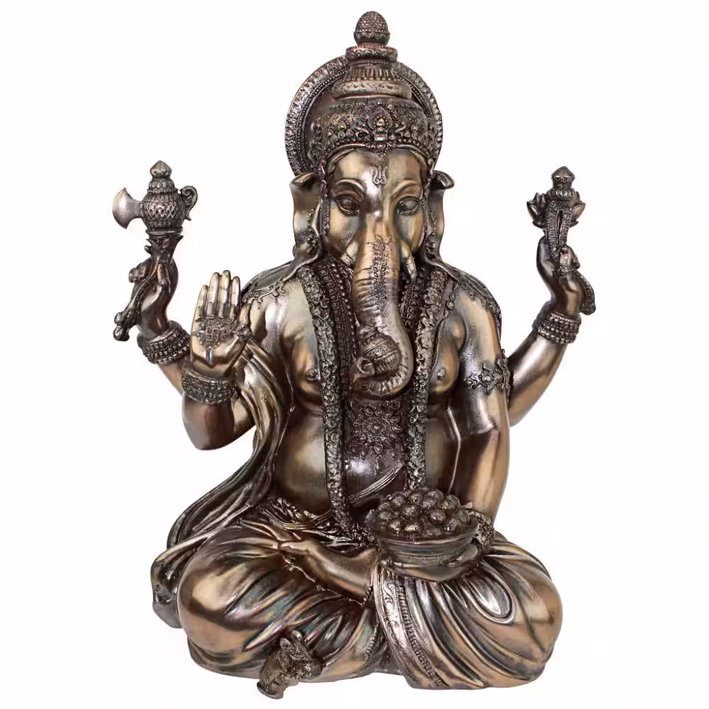 Design Toscano 11 in. The Lord Ganesh Sculpture Statue