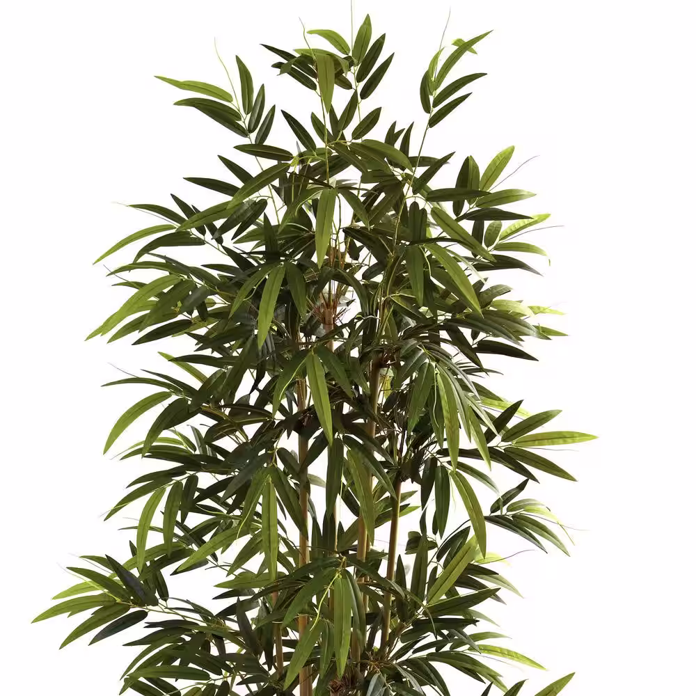 Nearly Natural 6 ft. Indoor Artificial Bamboo Tree