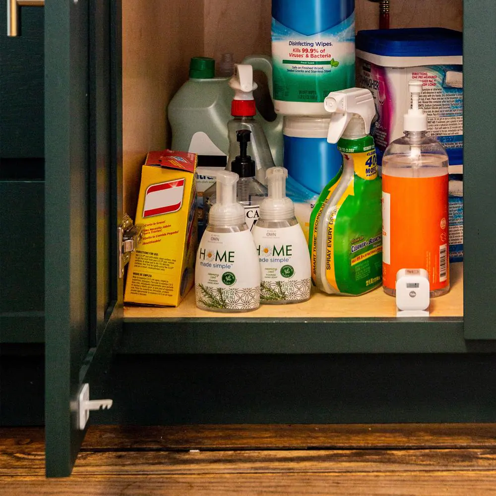 Yale 1.6 in. White Smart Cabinet Lock with Bluetooth