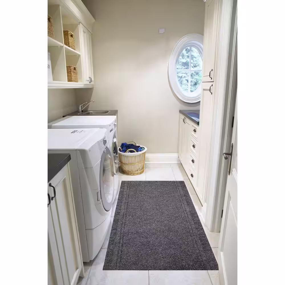 TrafficMaster Gray 26 in. x Your Choice Length Track Roll Runner